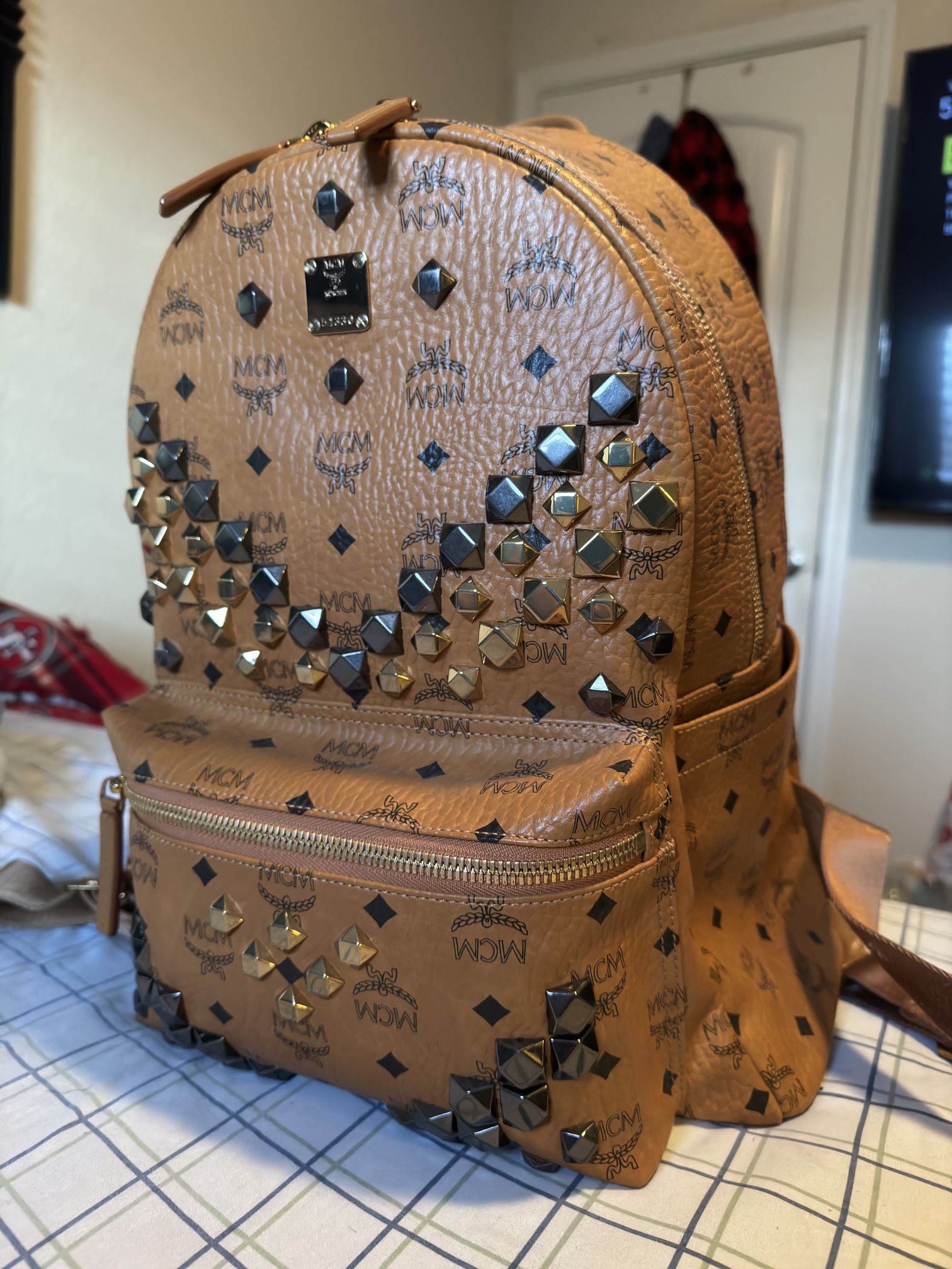 100% Authentic With Receipt MCM Special Edition Backpack