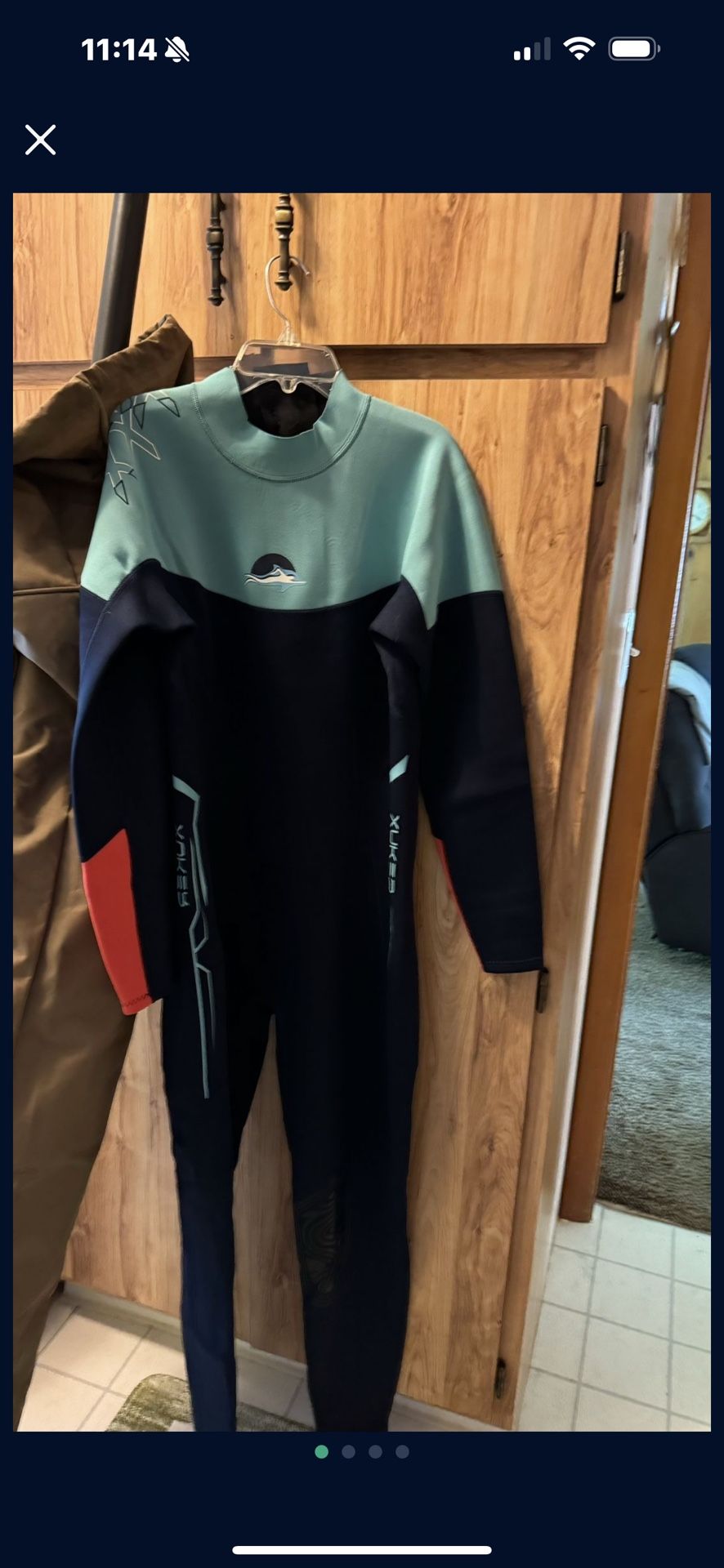 New Wet  Suit /paddle Board Suit 3x Fits Like Large 