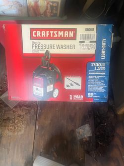 Craftsman electric pressure washer