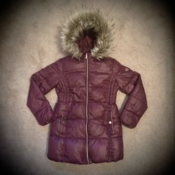 (#156) Girls Michael Kors Heavy Weight Stadium Coat
