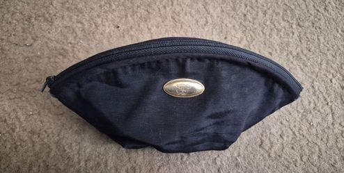Black make up bag