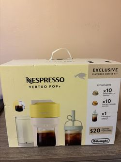 Nespresso Vertuo Pop+ Coffee and Espresso Maker Flavored Iced