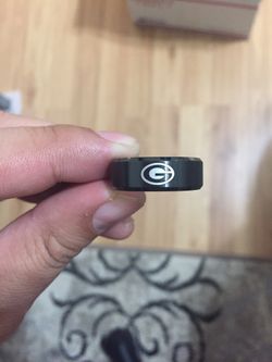 Green Bay Packers Black Ring