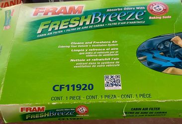 All Brand New Car-2 55W Halogen Bulbs, Back Wiper Blade & Fram Cabin Filter