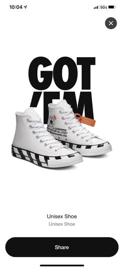 Off White x Converse Chuck Taylor All Star 70 Hi 