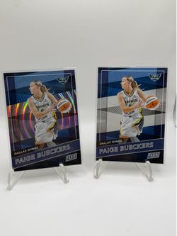 Paige Bueckers Foil and Base National VIP cards