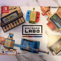 Nintendo Labo Toy-Con 01 Variety Kit (Nintendo Switch, 2018) New And Sealed Game