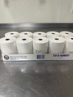 Sunset POS Thermal Printer Rolls 10-Pack