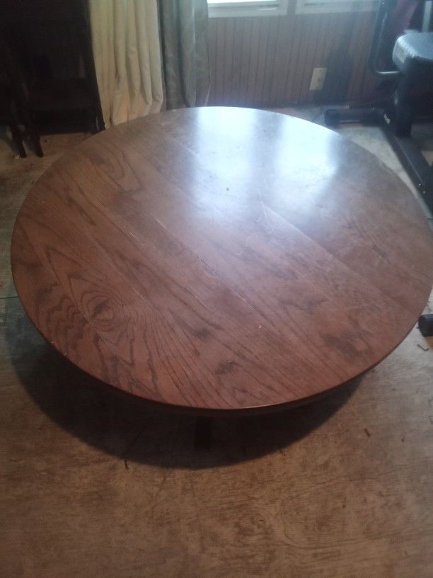 antique oak coffee table