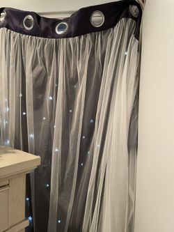 Star Cut Out Curtains 