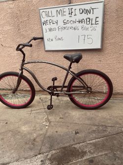 Bike 3 Speed Firmstrong Bicicleta