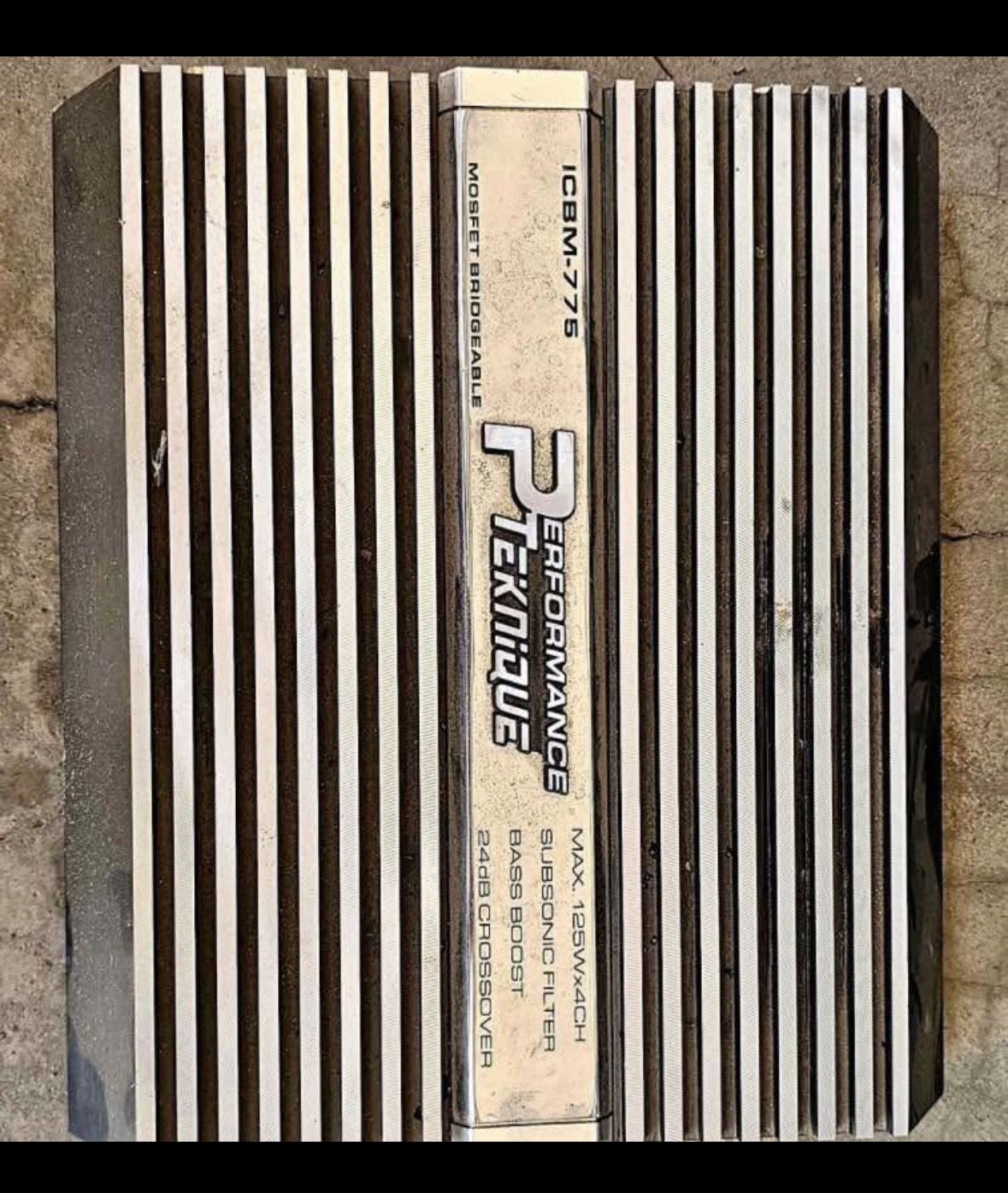 Performance Teknique Amp / Amplifier 