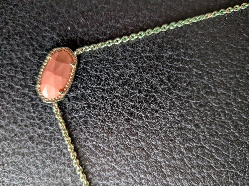 Coral Kendra Scott Necklace