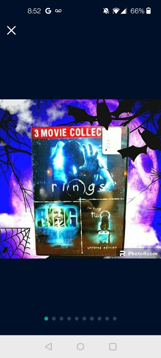 NEW "THE RING" HORROR MOVIE TRILOGY DVD SET