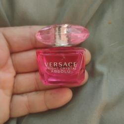 Versace Mini Perfume Bottle Bright Crystal Absolu 0.17 Oz NEW