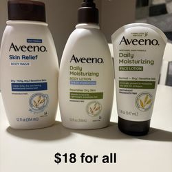 Aveeno set
