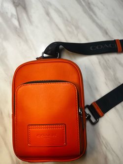 Coach Racer Sling Pack Men's Orange
