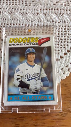 Shohei Ohtani Topps Heritage Dodgers NL All-Stars Card