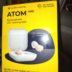 Audien Hearing ATOM ONE OTC Rechargeable Hearing