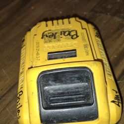 dewalt battery