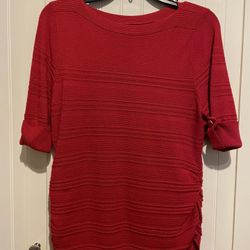 Apt 9 Ladies Red Sweater Size Pm