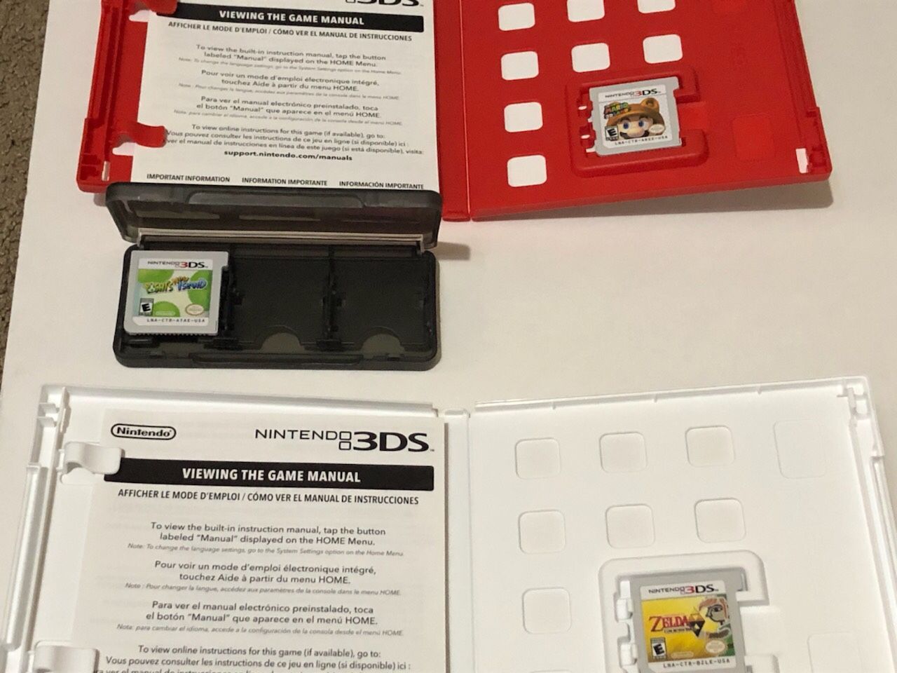 NEW Nintendo 3DS XL Gently used/ original packaging