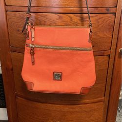 Dooney & Bourke Coral Pebbled Grain Crossbody