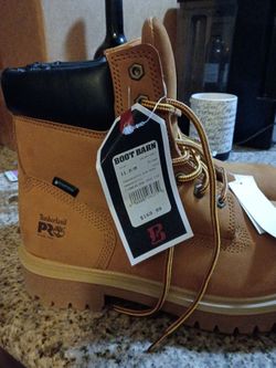 Men's Timberland Steel Toe Work Boots Size 11