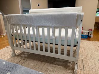 Baby crib and ultra comfort mattress