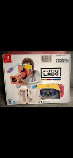 Nintendo Labo VR Kit Starter Set + Blaster