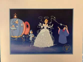 Disney Exclusive Commemorative  Lithograph 1995