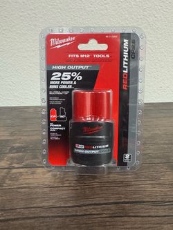 Milwaukee M12 REDLITHIUM High Output CP2.5 Battery