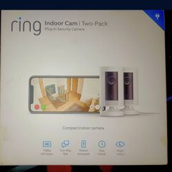 Ring indoor camera 2pack