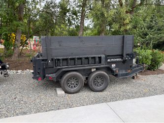 5x10 hydraulic dump trailer- Iron Bull