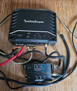 Rockford Fosgate Prime R2-500X1 Amp with AudioControl LC1i