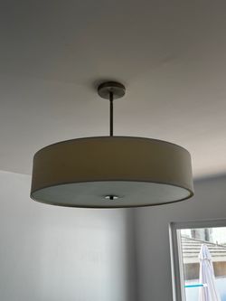 Drum Pendant Ceiling Light Fixture