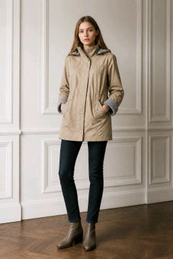 BASS and Co. Women's Tan Hooded Anorak Jacket