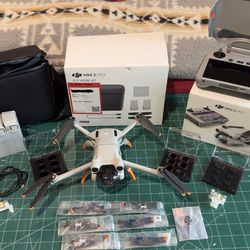 DJI Mini 3 Pro Drone with Fly More Combo, RC Remote 4K HDR ND Filters & extras
