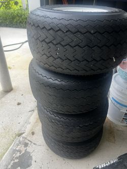 Golf Cart Stock Tires $ 50 For All 4