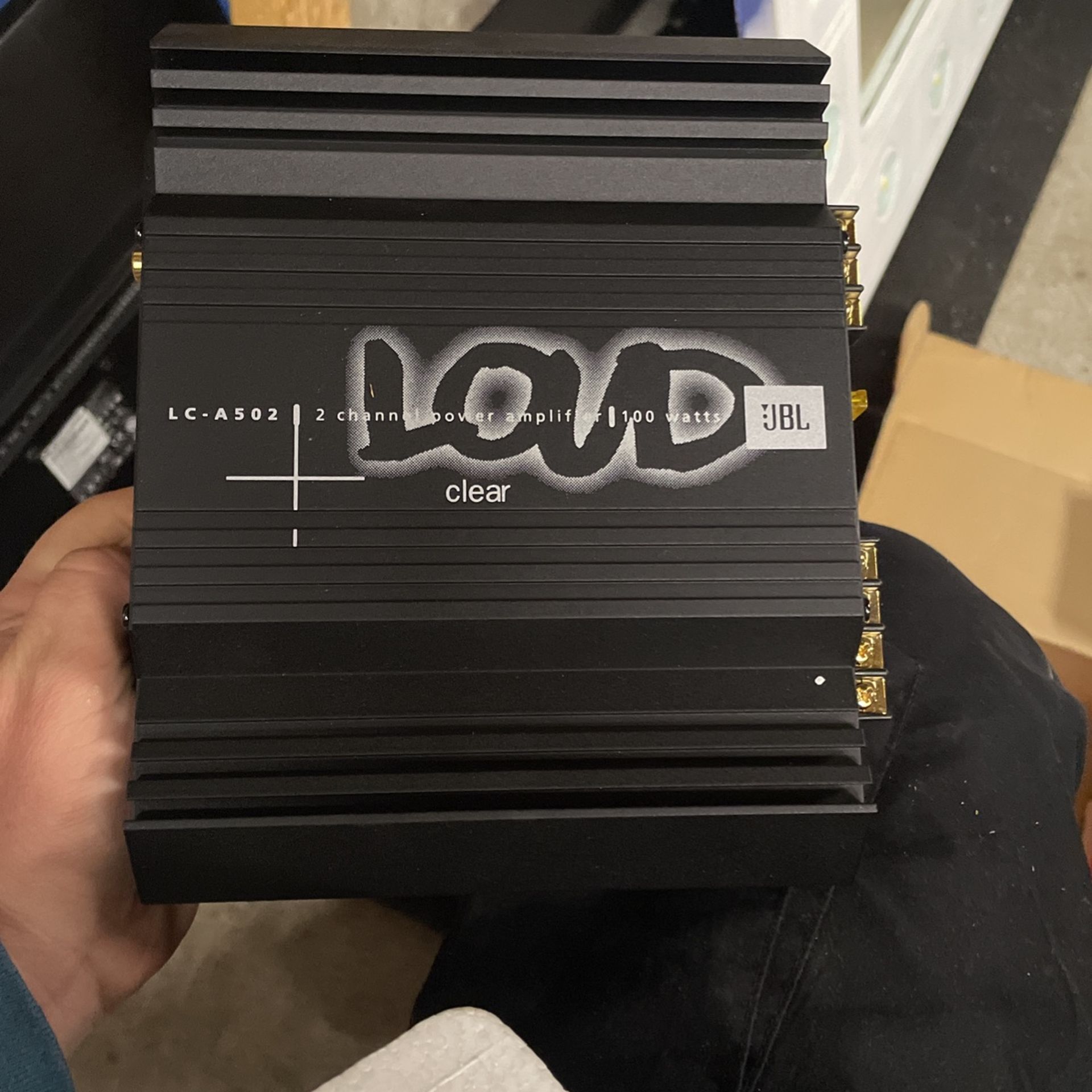 JBL “LOUD” 1000 Watt Amp