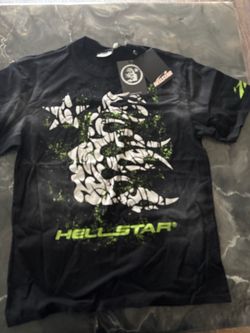 SIZE MEDIUM HELL STAR GREEN SHIRT BRAND NEW