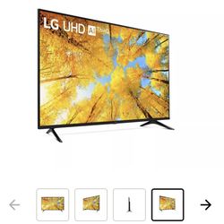 New LG 55” 4K Smart Tv