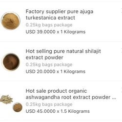 Organic Ashwaganda Root Powder 