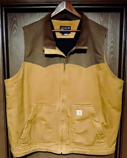 MEN’S CARHARTT VEST - 2XLT