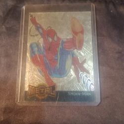 1995 Marvel Spider Man Card Number 12 Of 18 Mint.