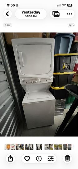 Stack washer /dryer