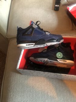 Retro 4 Winter Blue Jordan’s 