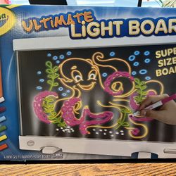 Kids Drawing Crayola Light Board