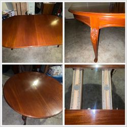 Dining Room Table And Chairs