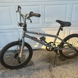 Gray and Red 20” BMX Bike Ozone 500